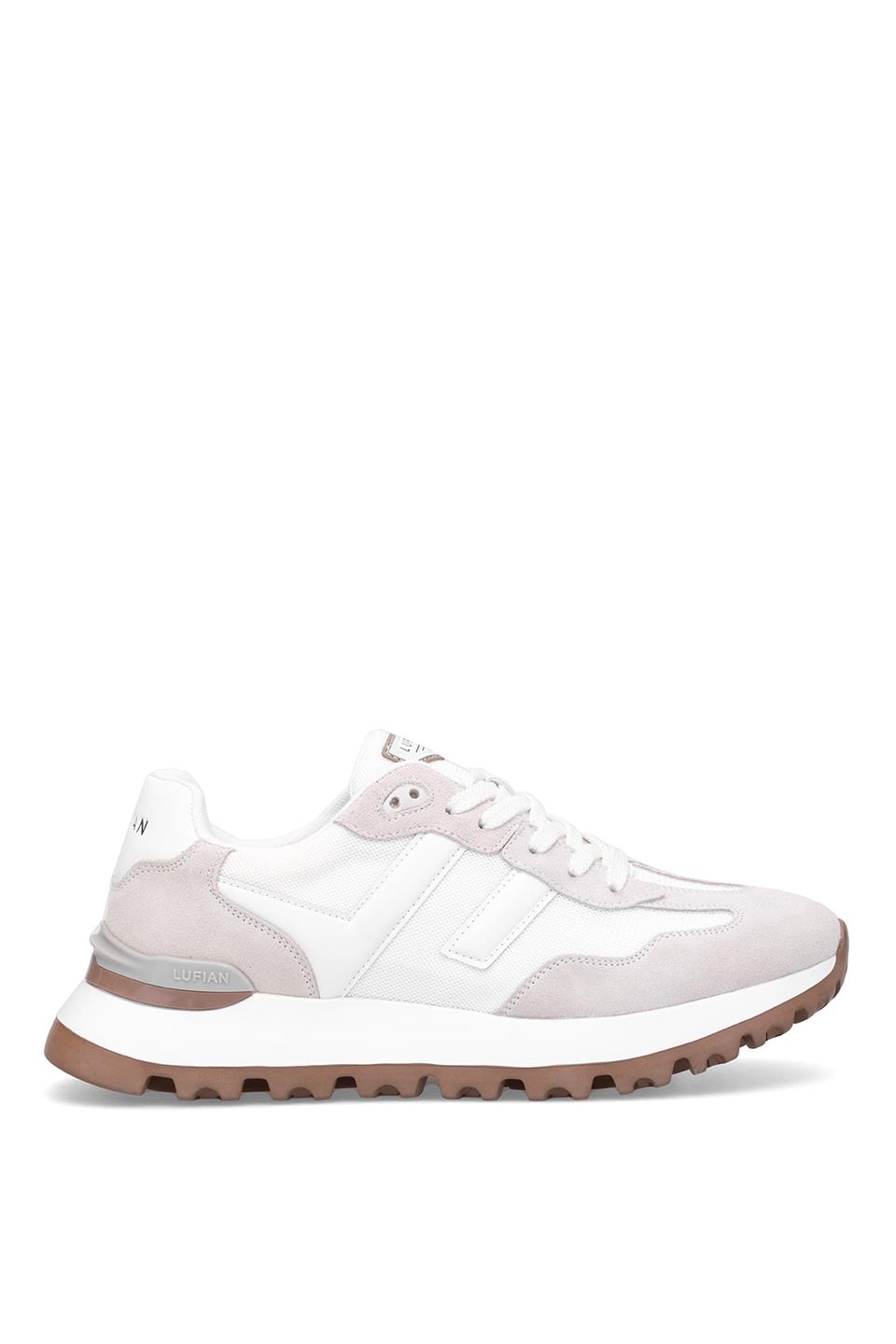 Lufian 111230264 Arthur Erkek Hakiki Deri Klasik Sneaker Taş