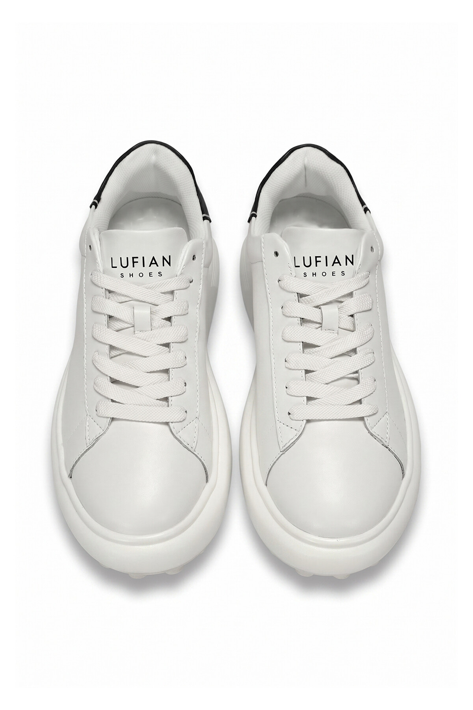 Lufian 111230270 Rainbow Erkek Hakiki Deri Klasik Sneaker Beyaz
