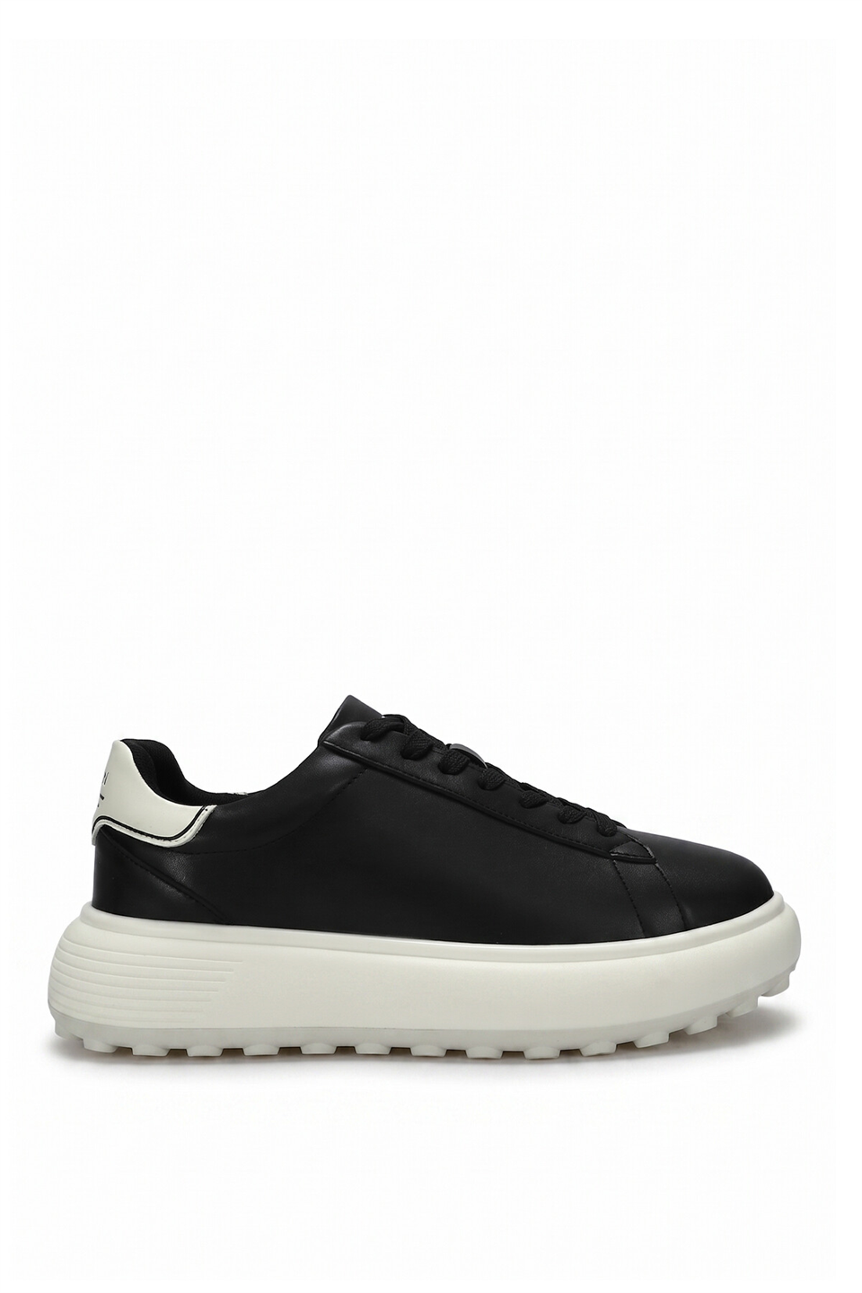 Lufian 111230270 Rainbow Erkek Hakiki Deri Klasik Sneaker Siyah