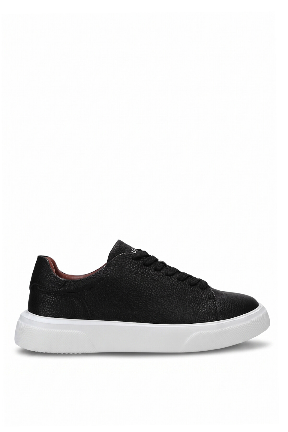 Lufian 111230280 Tommy Erkek Hakiki Deri Klasik Sneaker Siyah