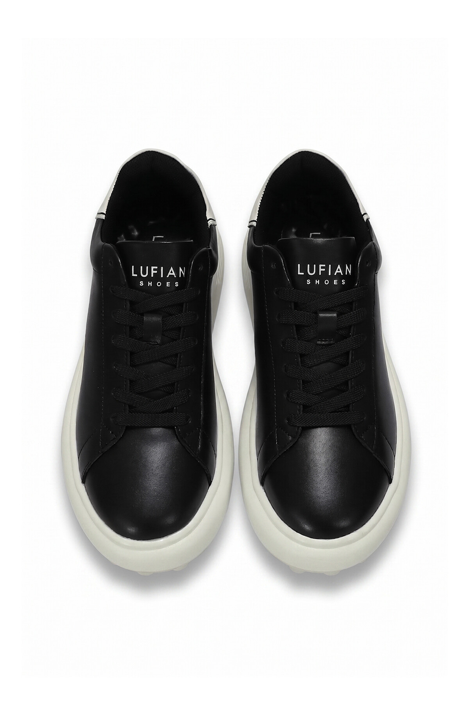 Lufian 111230280 Tommy Erkek Hakiki Deri Klasik Sneaker Siyah