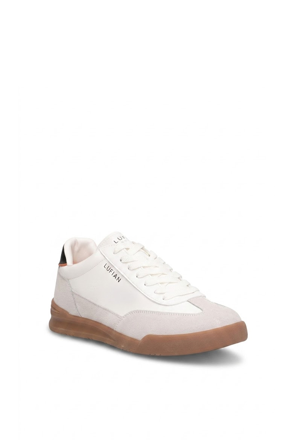 Lufian 111230296 Milo Erkek Hakiki Deri Klasik Sneaker Beyaz
