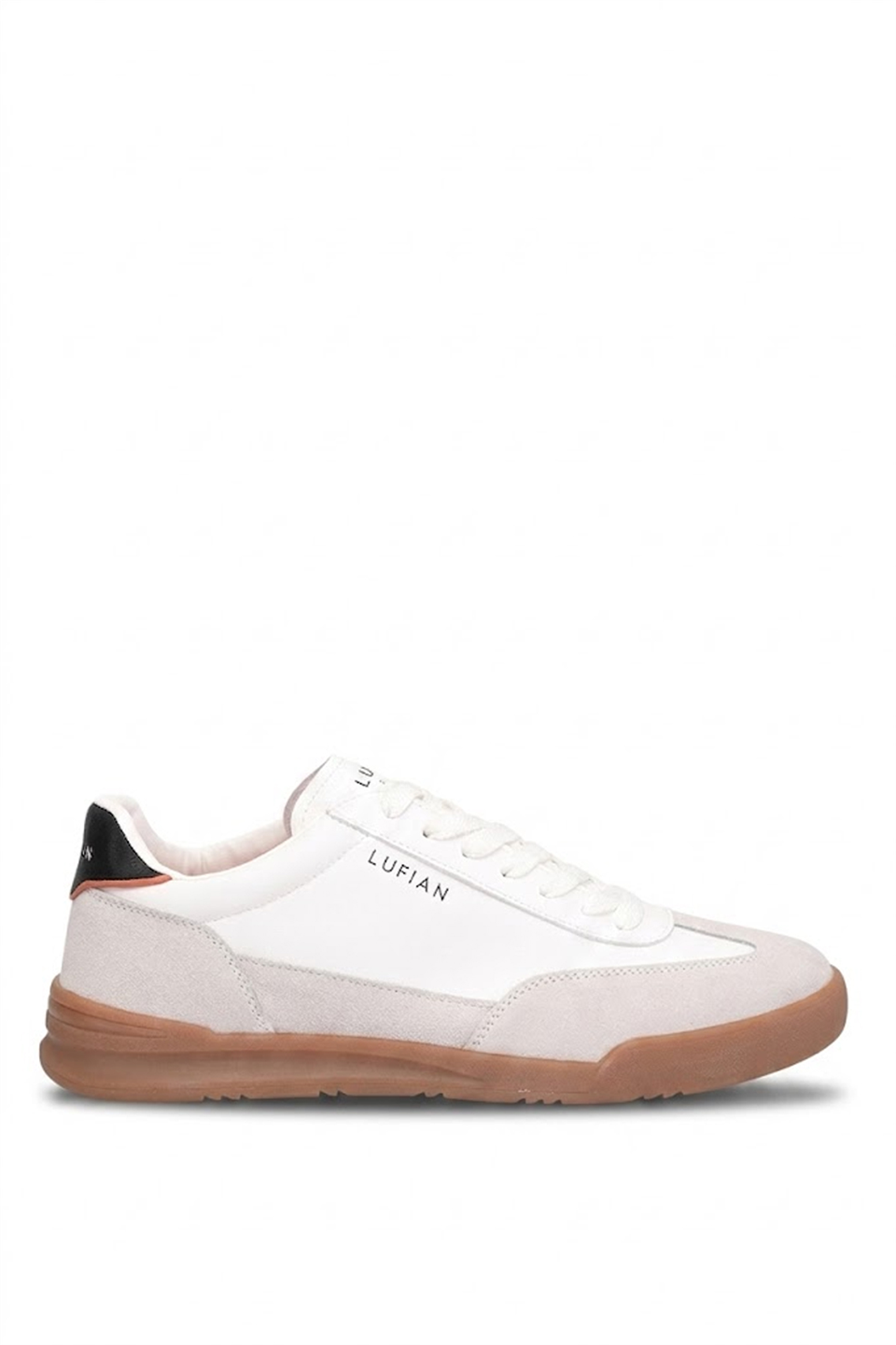 Lufian 111230296 Milo Erkek Hakiki Deri Klasik Sneaker Beyaz
