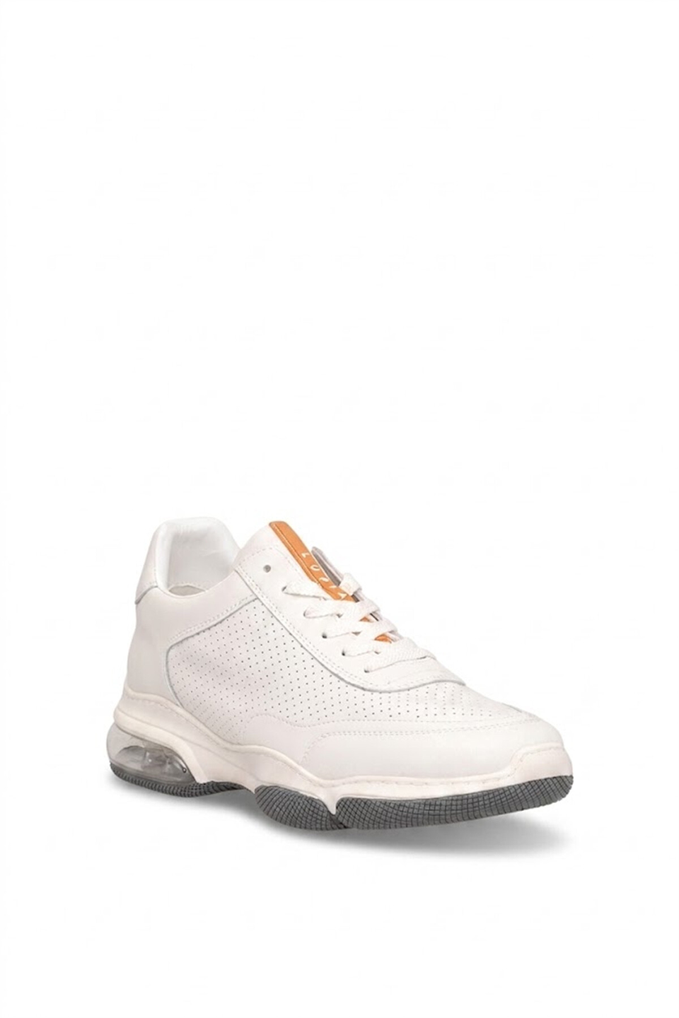 Lufian 111230301 Luke Erkek Hakiki Deri Klasik Sneaker Beyaz