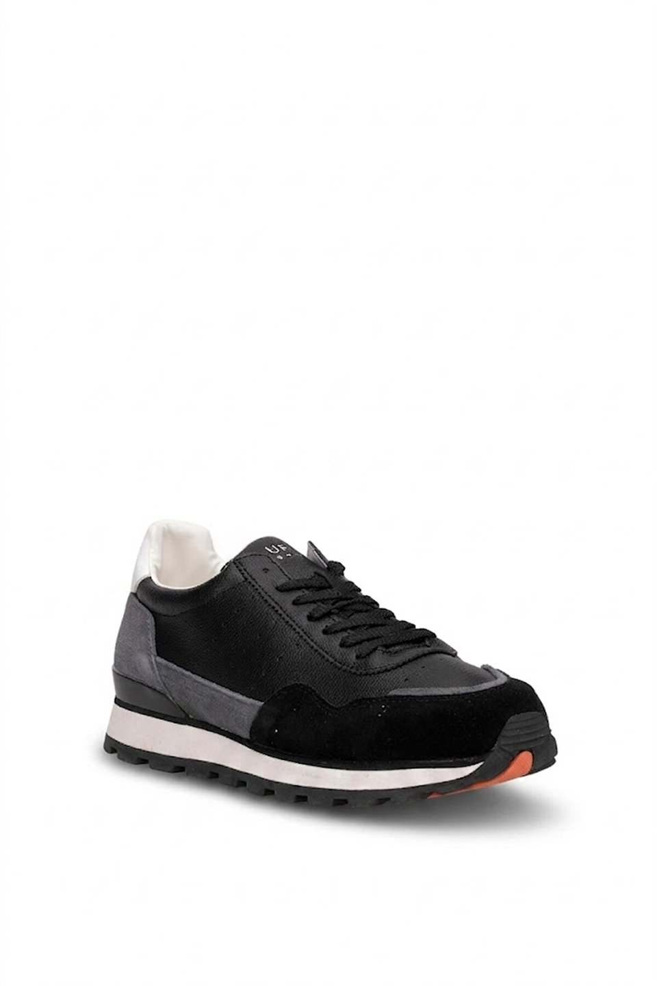 Lufian 111230302 Leo Erkek Hakiki Deri Klasik Sneaker Siyah