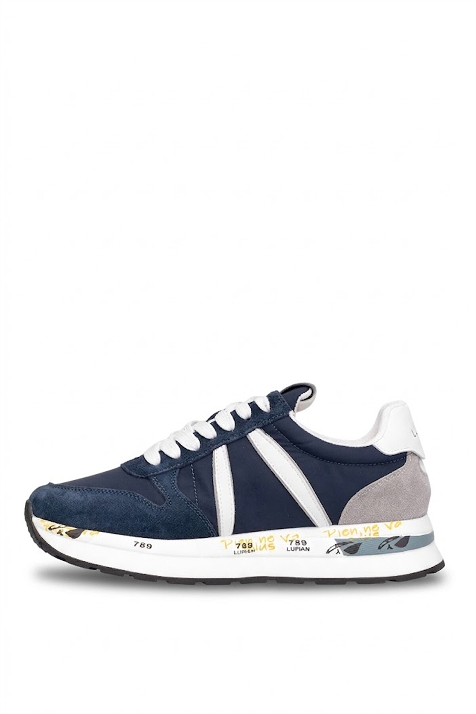 Lufian 111230305 Rex Erkek Hakiki Deri Klasik Sneaker Lacivert