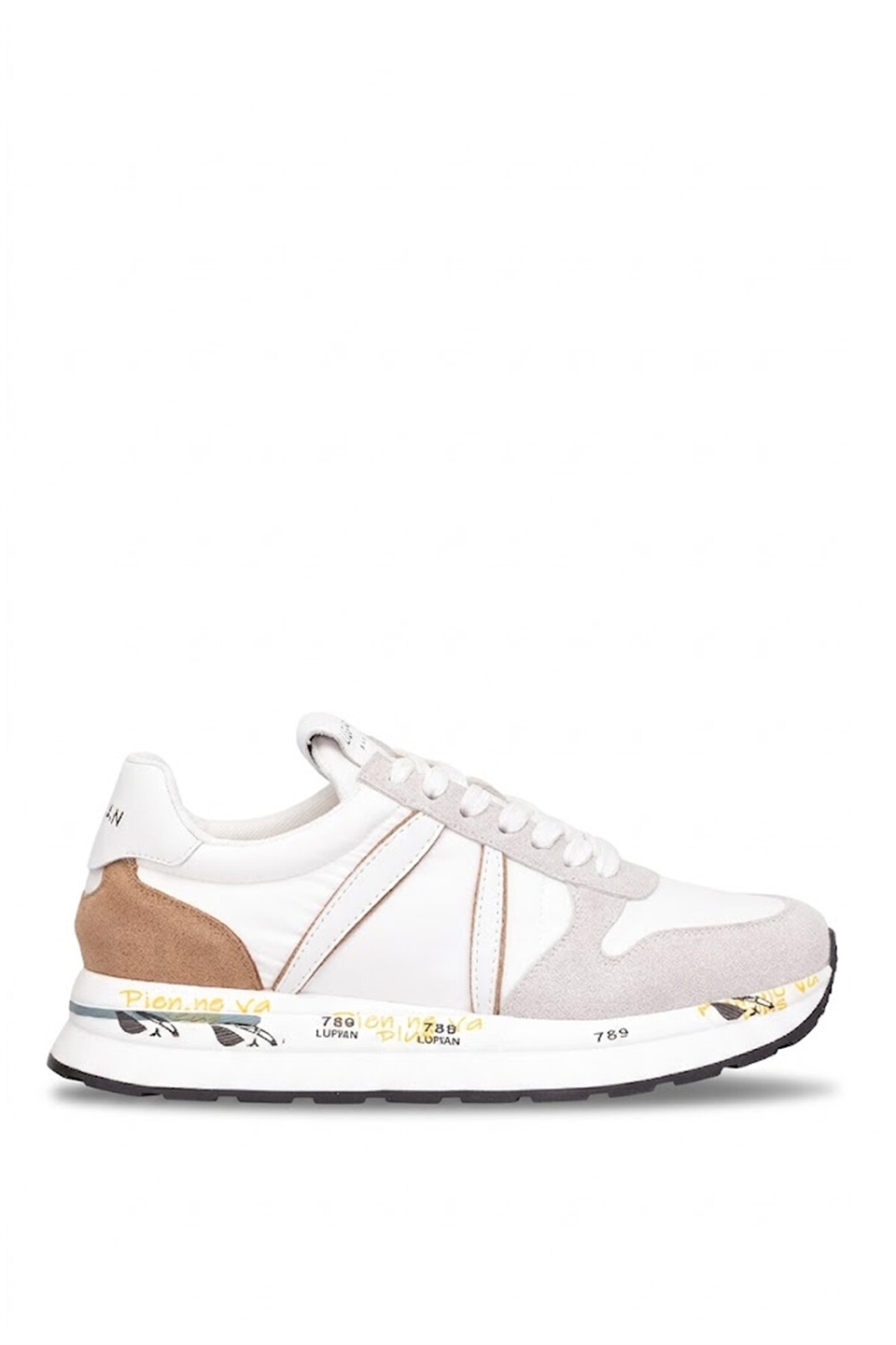 Lufian 111230305 Rex Erkek Hakiki Deri Klasik Sneaker Beyaz