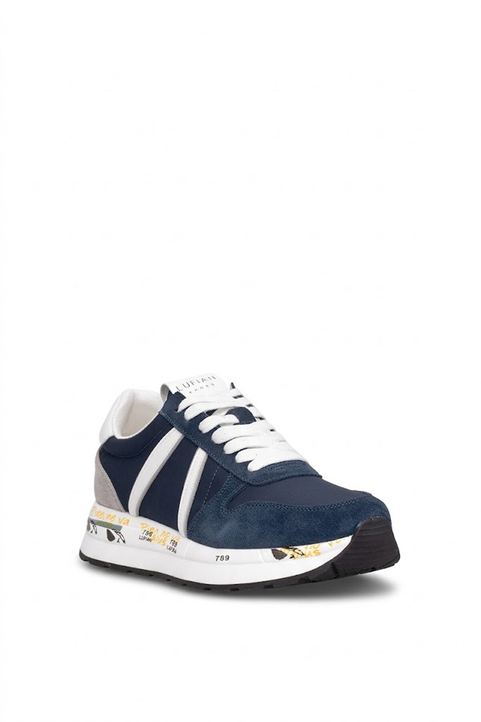 Lufian 111230305 Rex Erkek Hakiki Deri Klasik Sneaker Lacivert