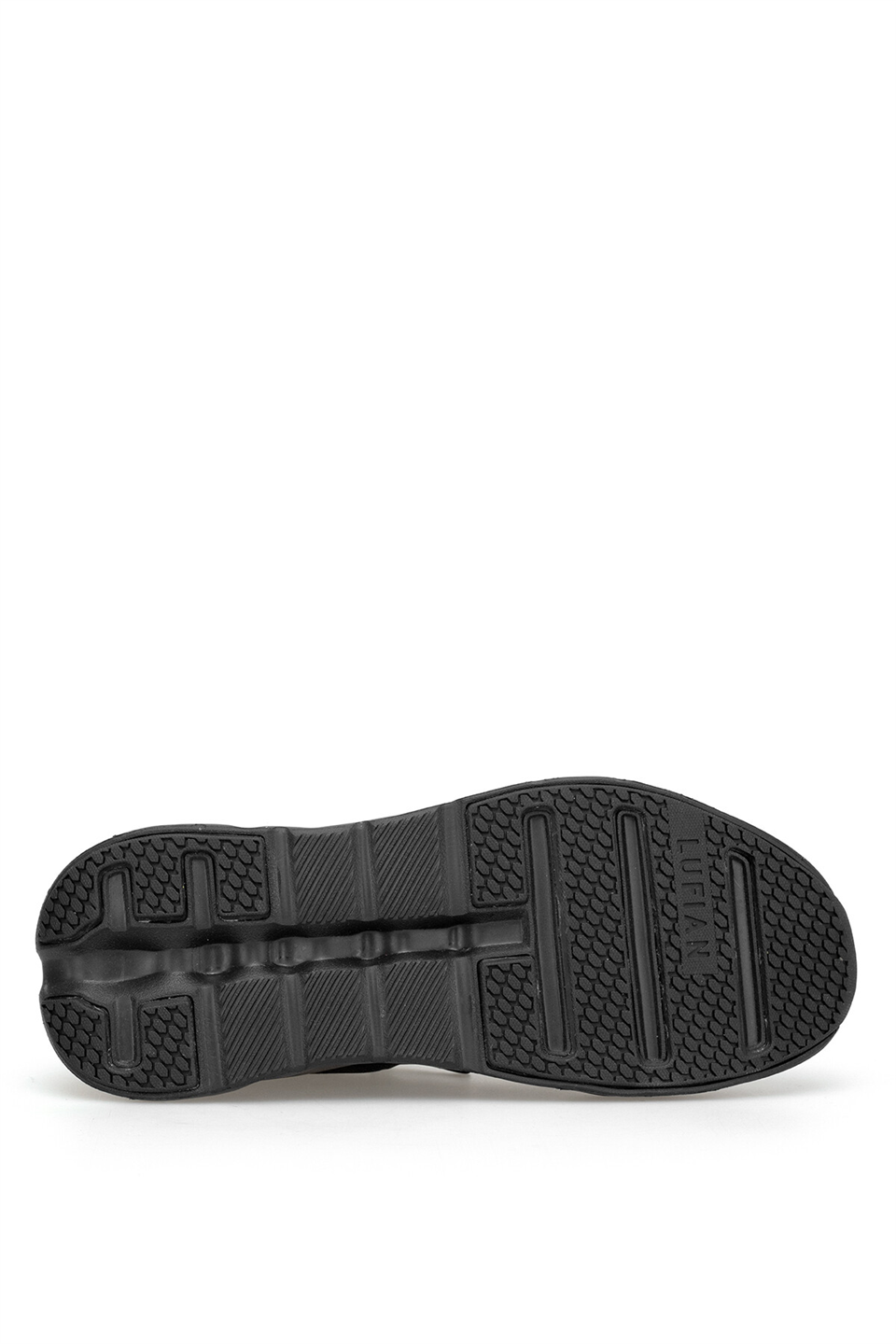 Lufian 111230316 Troy Erkek Hakiki Deri Klasik Sneaker Siyah