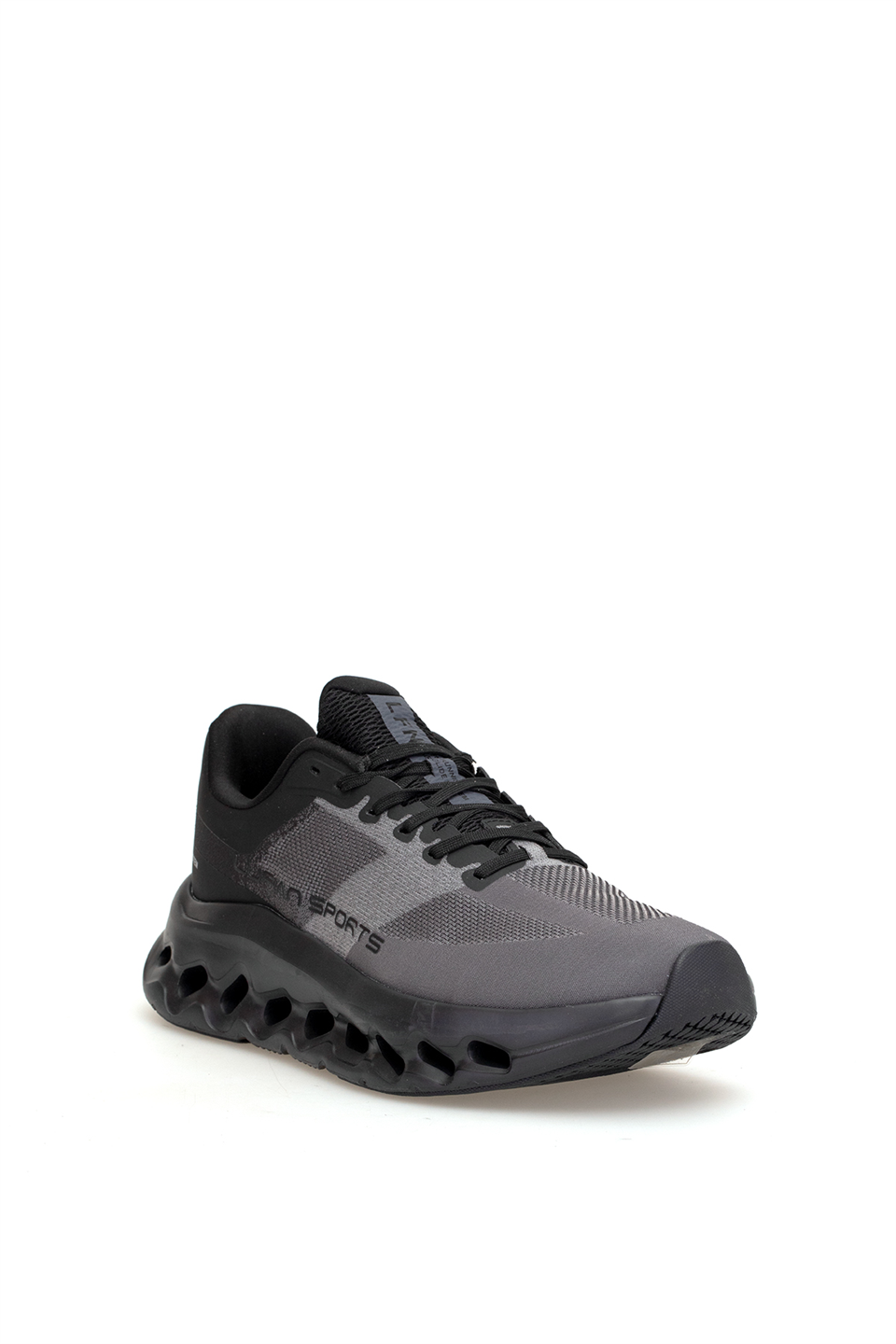 Lufian 111230320 Hunter Erkek Klasik Sneaker Siyah