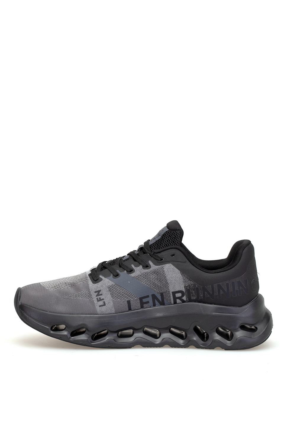 Lufian 111230320 Hunter Erkek Klasik Sneaker Siyah