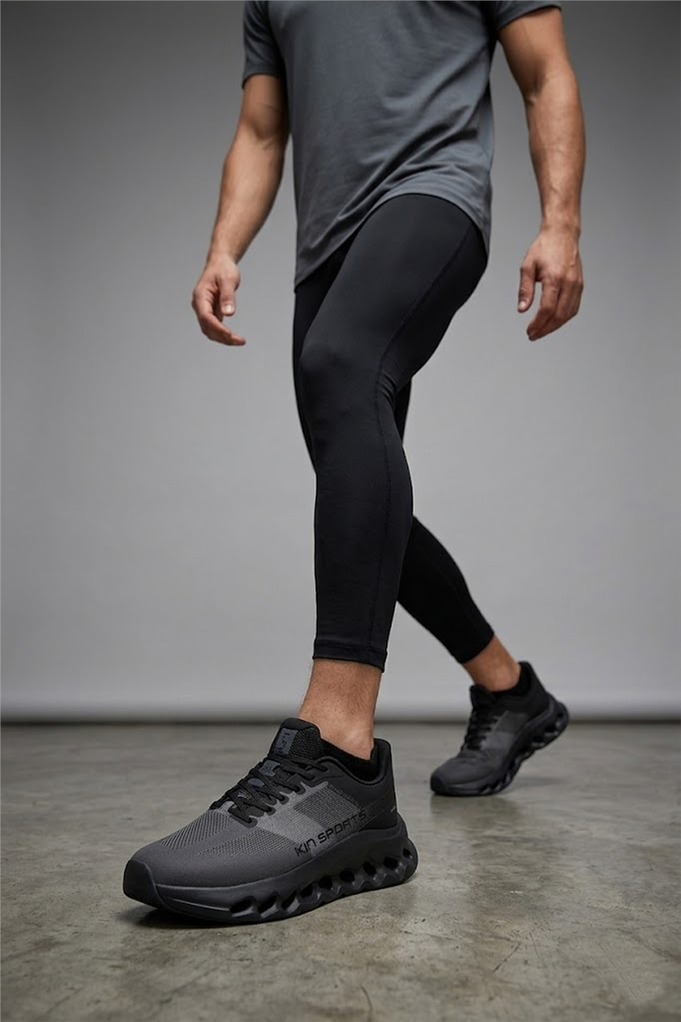 Lufian 111230320 Hunter Erkek Klasik Sneaker Siyah