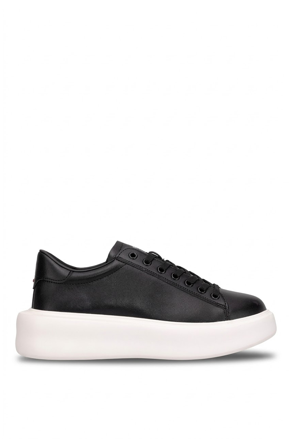 Lufian 111230328 Gage Erkek Hakiki Deri Klasik Sneaker Siyah