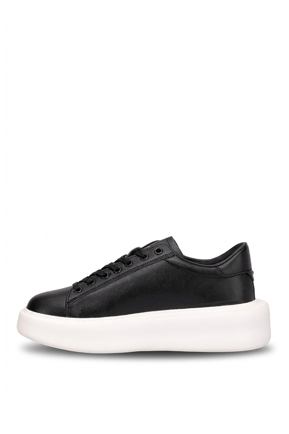 Lufian 111230328 Gage Erkek Hakiki Deri Klasik Sneaker Siyah
