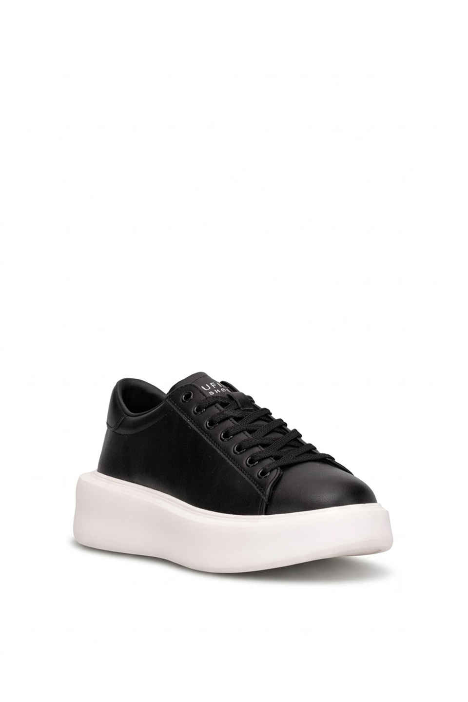 Lufian 111230328 Gage Erkek Hakiki Deri Klasik Sneaker Siyah