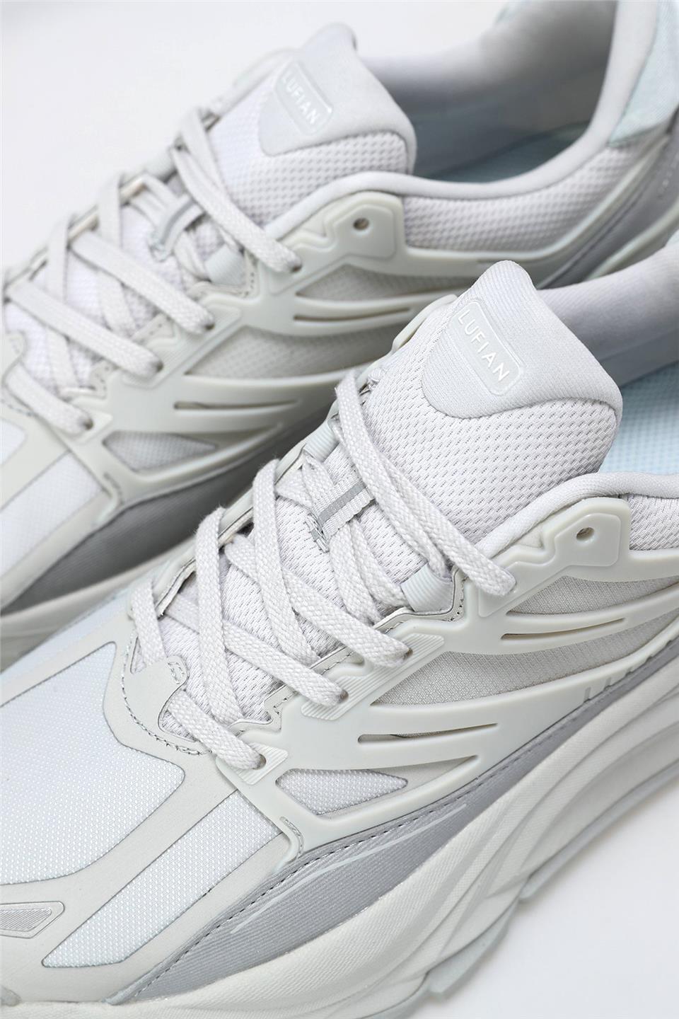 Lufian 112230202 Edwin Erkek Hakiki Deri Klasik Sneaker Gri