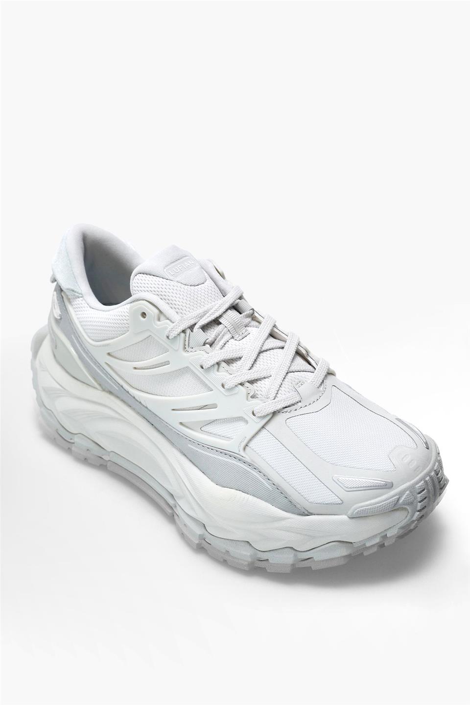 Lufian 112230202 Edwin Erkek Hakiki Deri Klasik Sneaker Gri