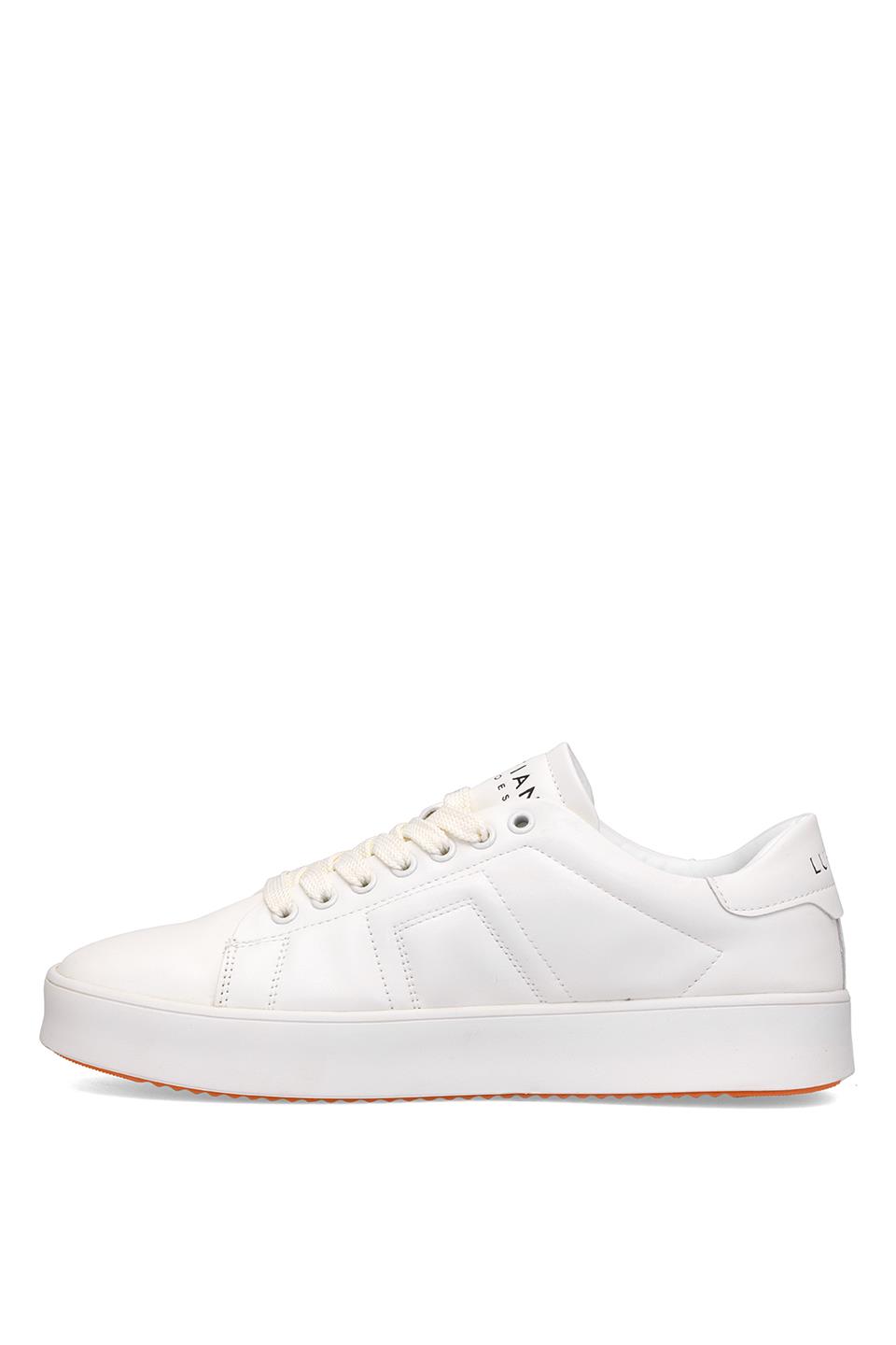 Lufian 112230227 Zeus 25K Erkek Hakiki Deri Klasik Sneaker Beyaz