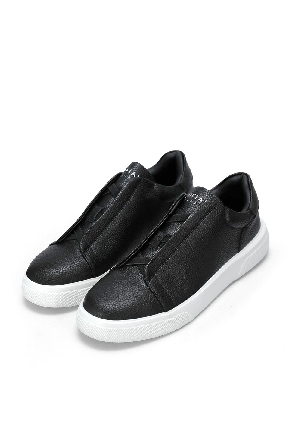 Lufian 112230256 Dante Erkek Hakiki Deri Klasik Sneaker Siyah