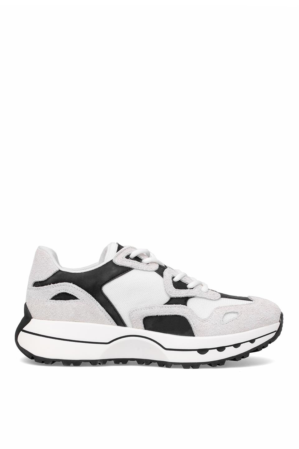 Lufian 112230268 Graham Erkek Hakiki Deri Klasik Sneaker Taş