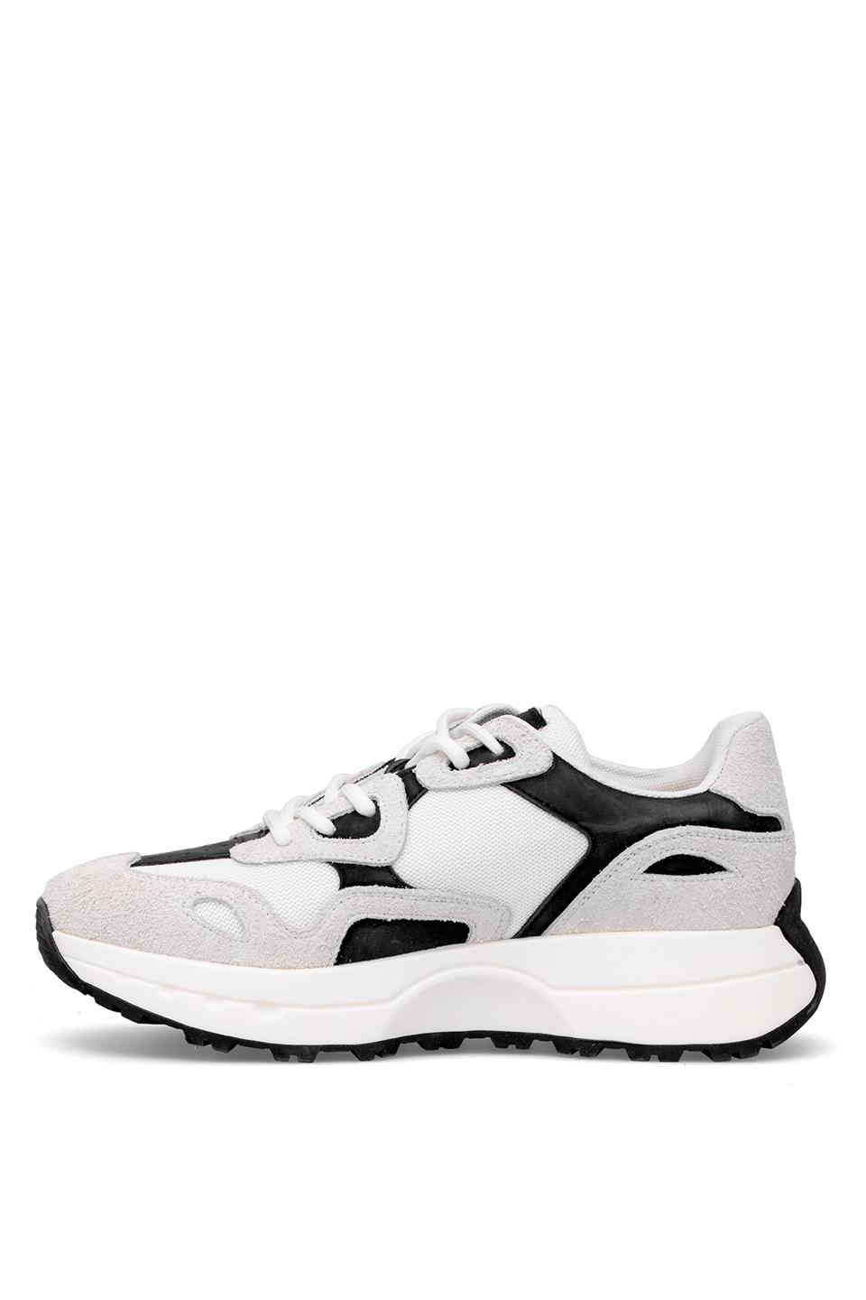 Lufian 112230268 Graham Erkek Hakiki Deri Klasik Sneaker Taş
