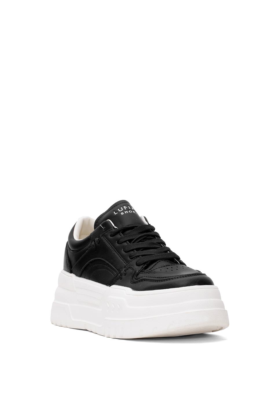 Lufian 121230020 Darla Kadın Hakiki Deri Klasik Sneaker Siyah