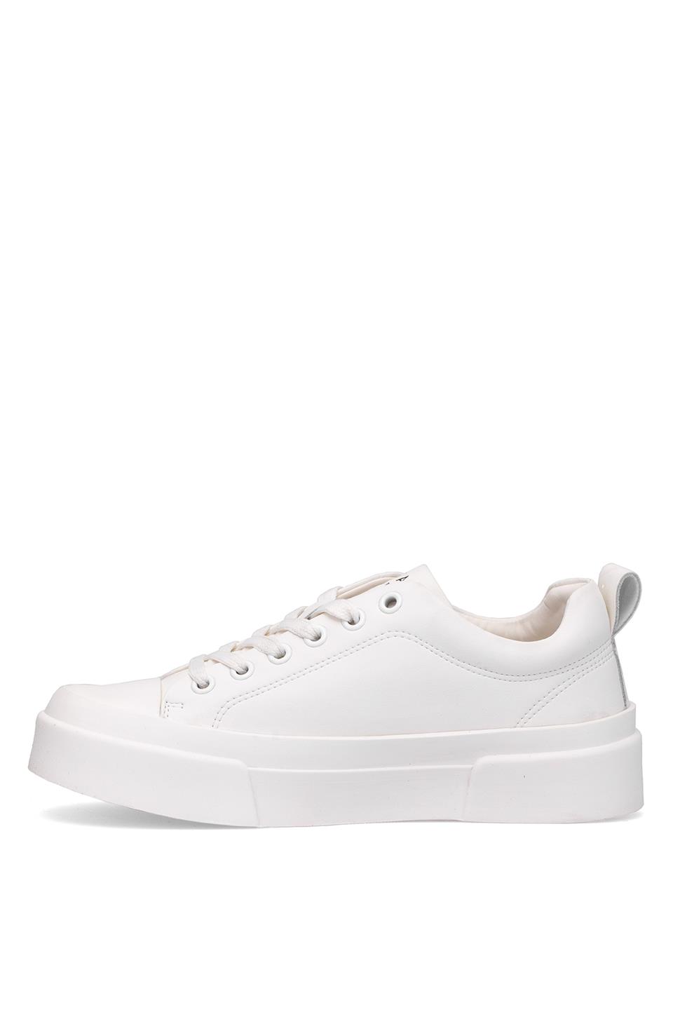 Lufian 121230038 Mia Kadın Hakiki Deri Klasik Sneaker Beyaz