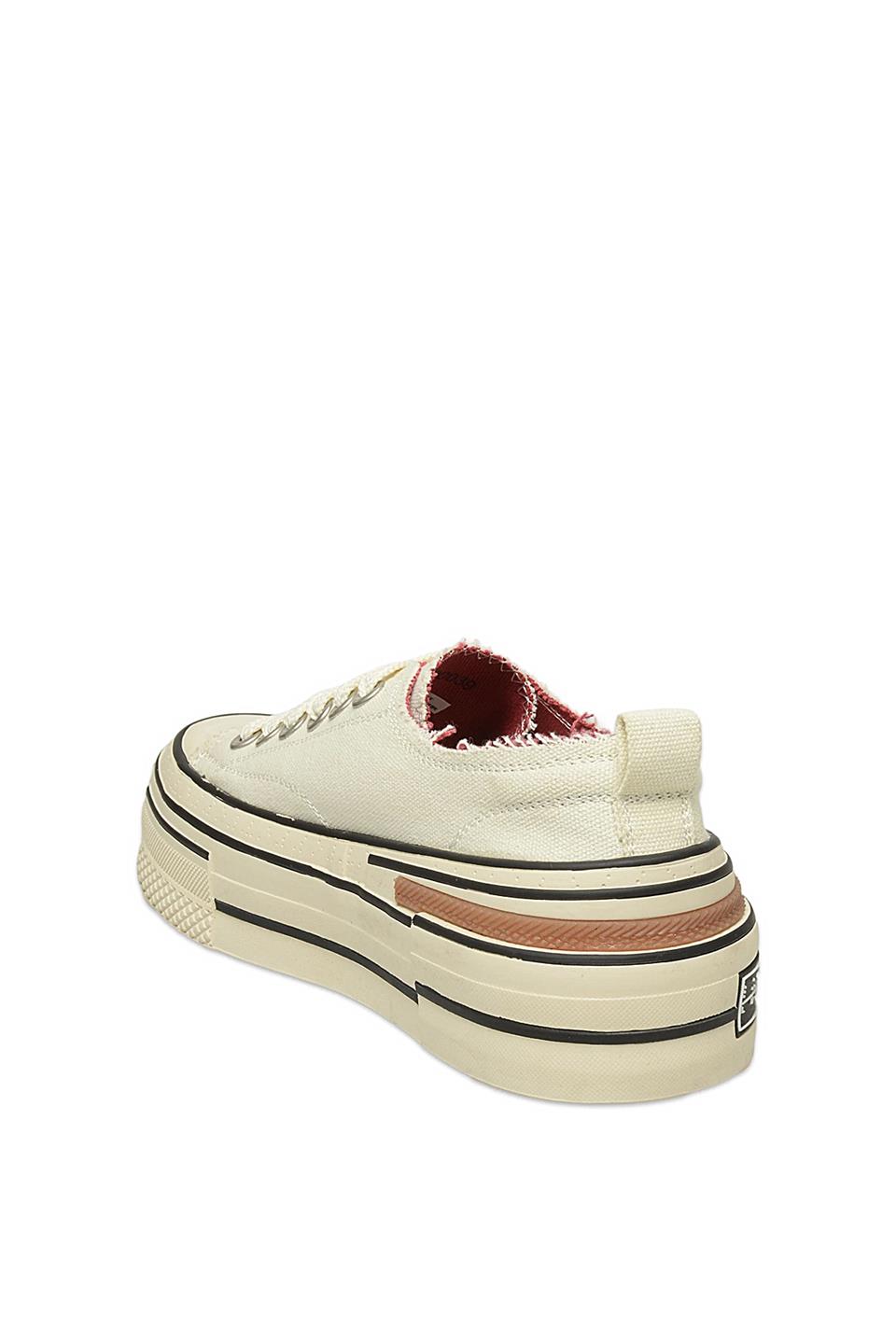 Lufian 121230039 Elena 25K Kadın Hakiki Deri Klasik Sneaker Beyaz