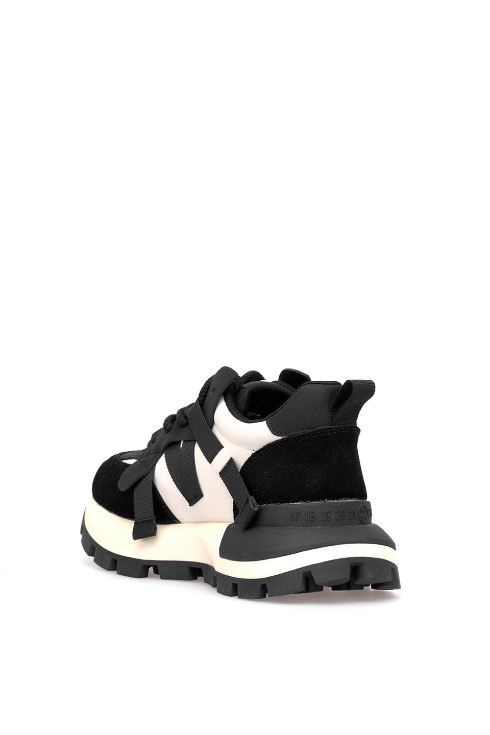 Lufian 121230049 Yoko Kadın Hakiki Deri Klasik Sneaker Siyah