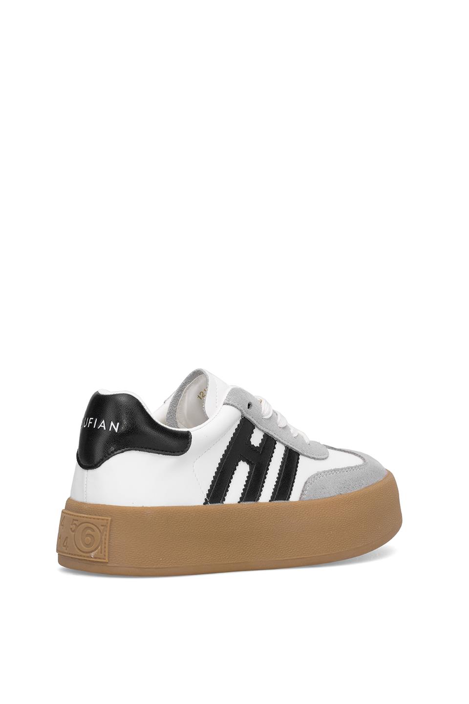 Lufian 121230050 Mira 25K Kadın Hakiki Deri Klasik Sneaker Beyaz