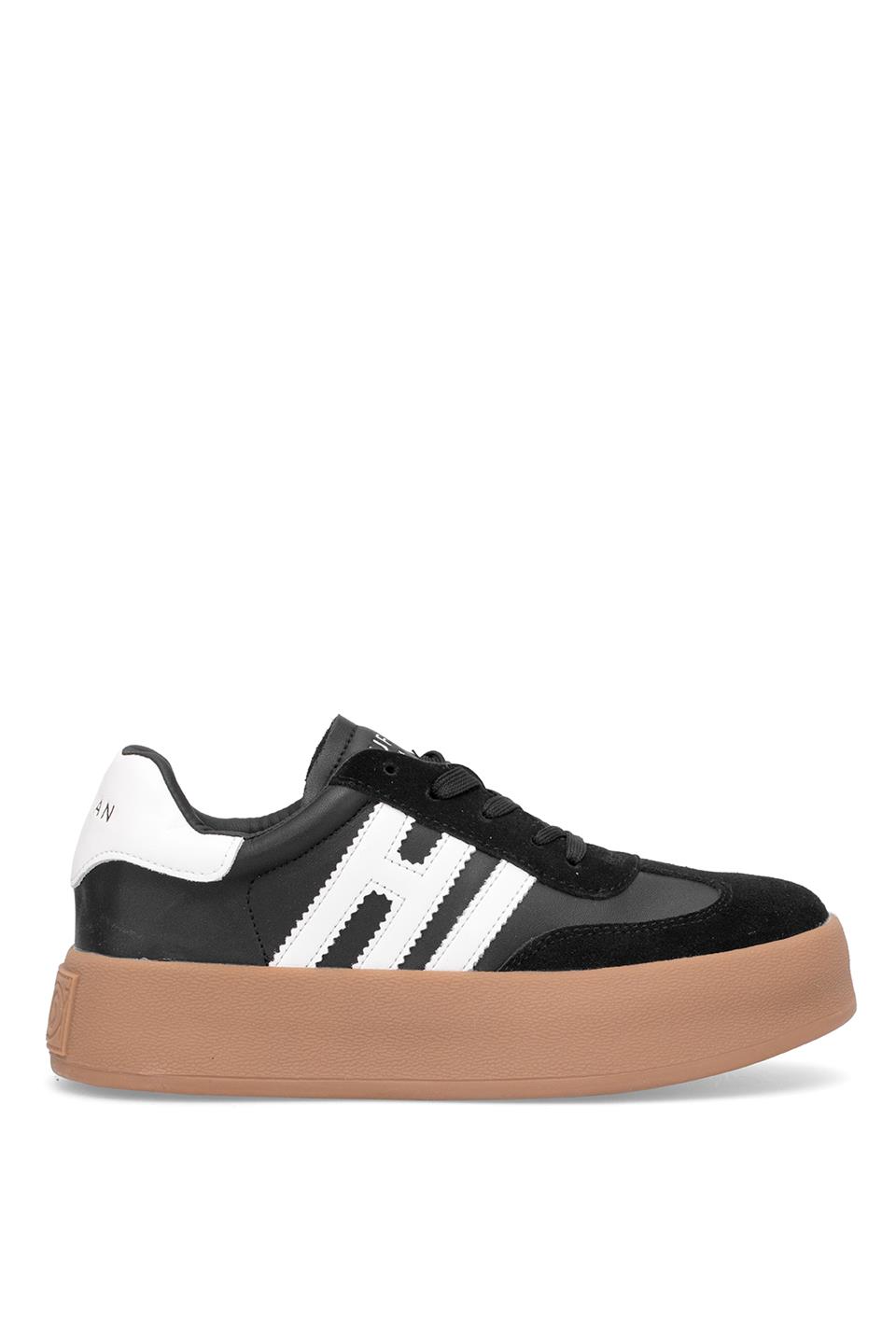 Lufian 121230050 Mira Kadın Hakiki Deri Klasik Sneaker Siyah