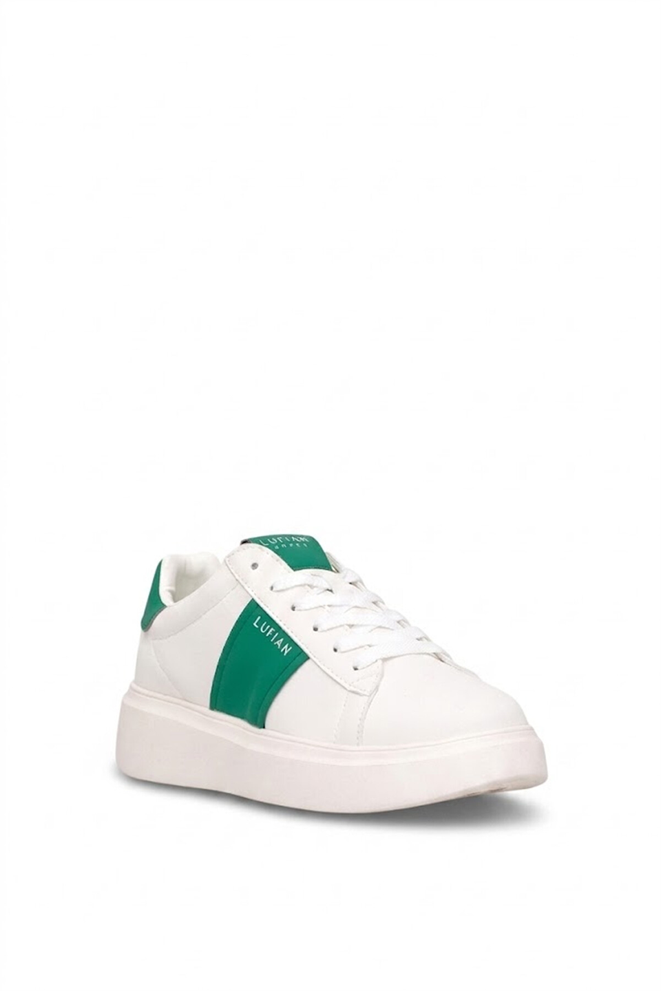 Lufian 121230055 Luna Kadın Hakiki Deri Klasik Sneaker Yeşil
