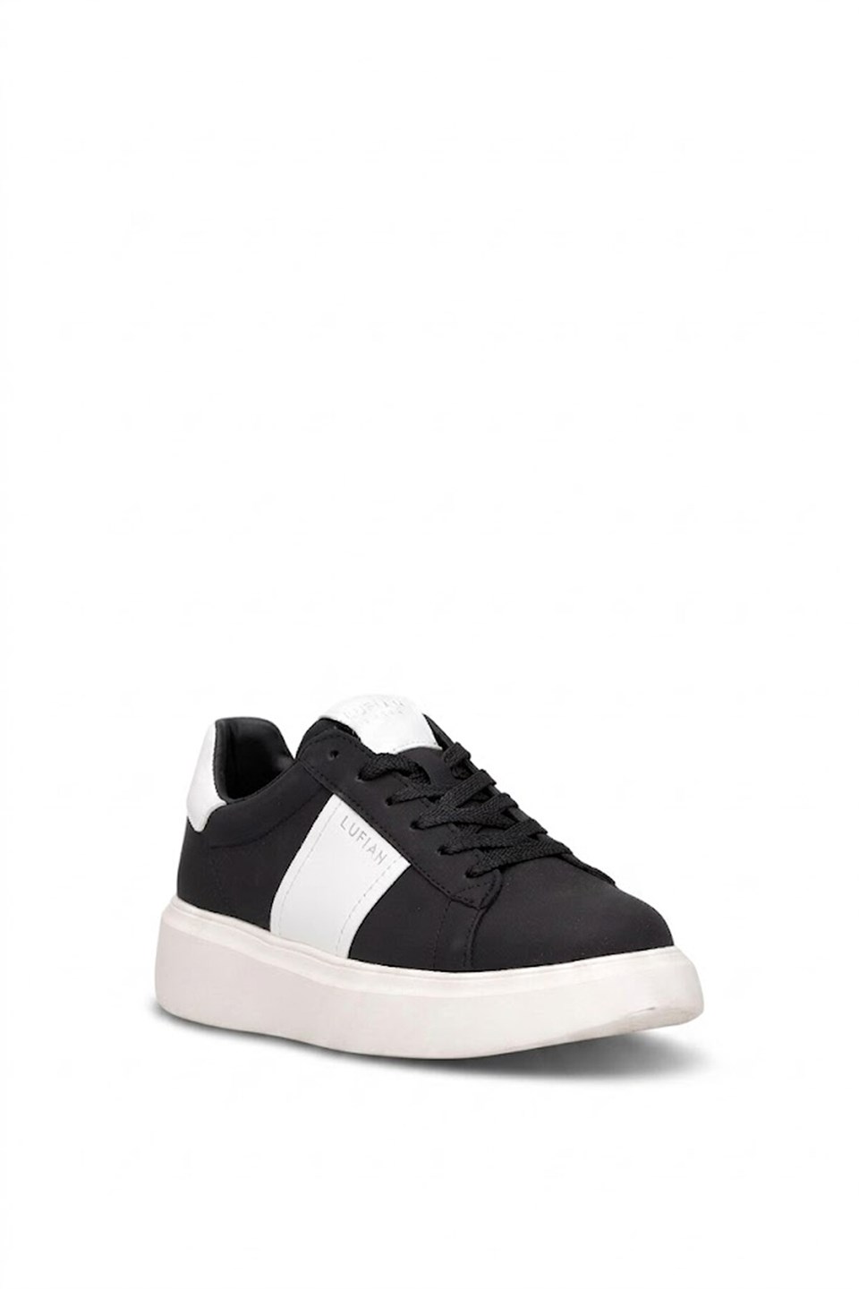 Lufian 121230055 Luna Kadın Hakiki Deri Klasik Sneaker Siyah