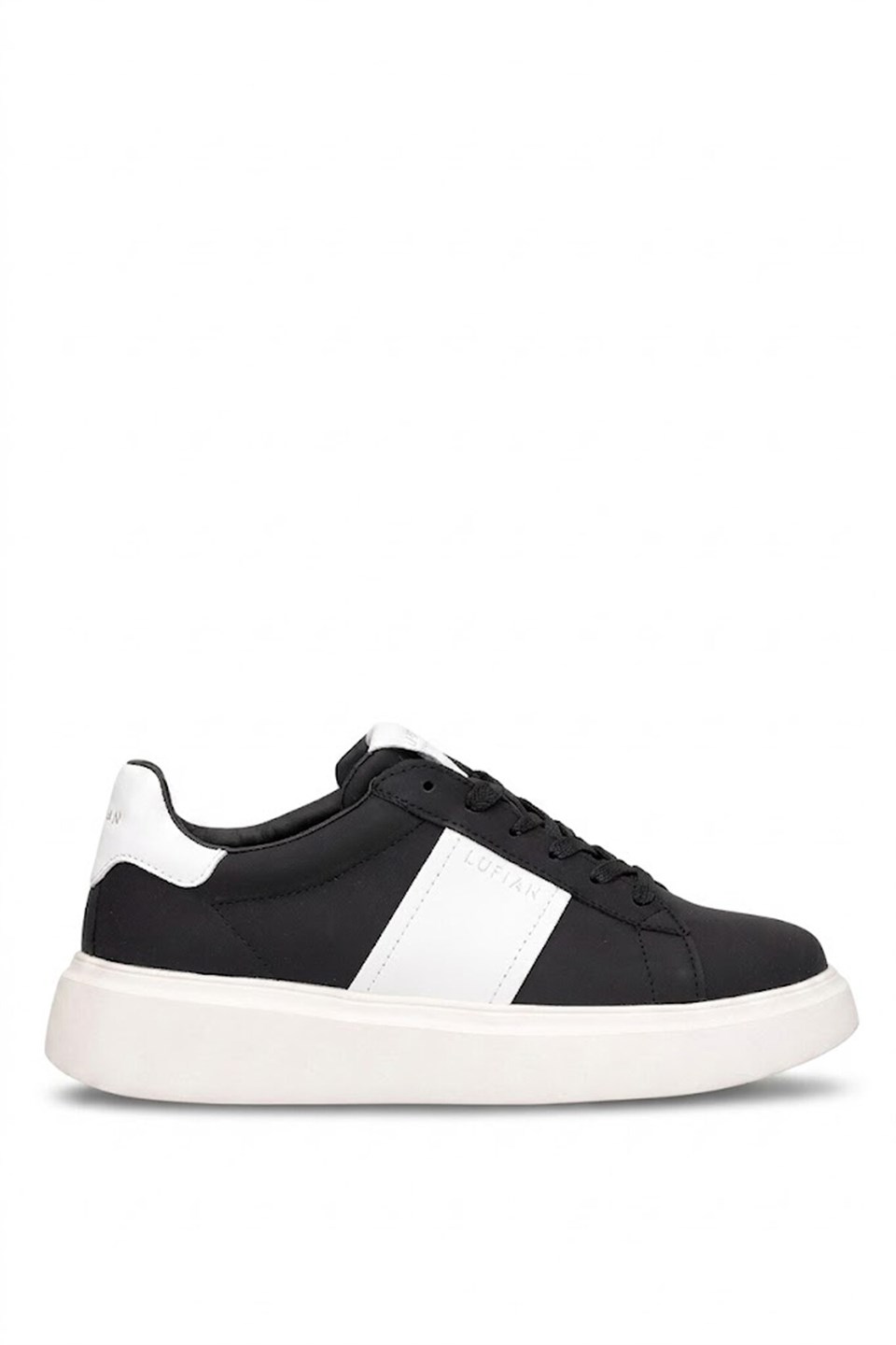 Lufian 121230055 Luna Kadın Hakiki Deri Klasik Sneaker Siyah