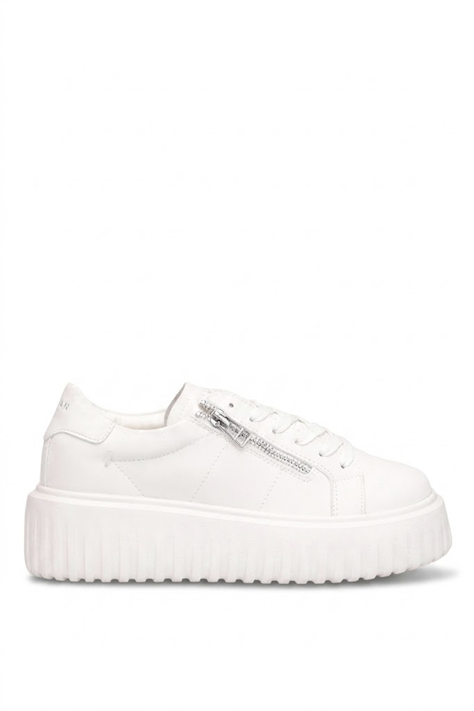 Lufian 121230064 Estel Kadın Hakiki Deri Klasik Sneaker Beyaz