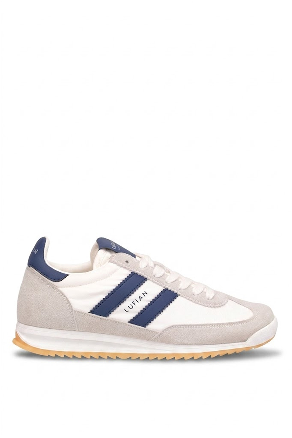 Lufian 121230067 Greta Kadın Hakiki Deri Klasik Sneaker Lacivert