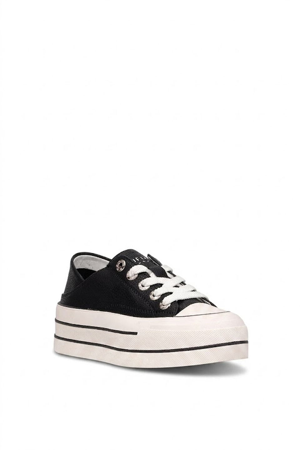 Lufian 121230091 Pamela Kadın Hakiki Deri Klasik Sneaker Siyah