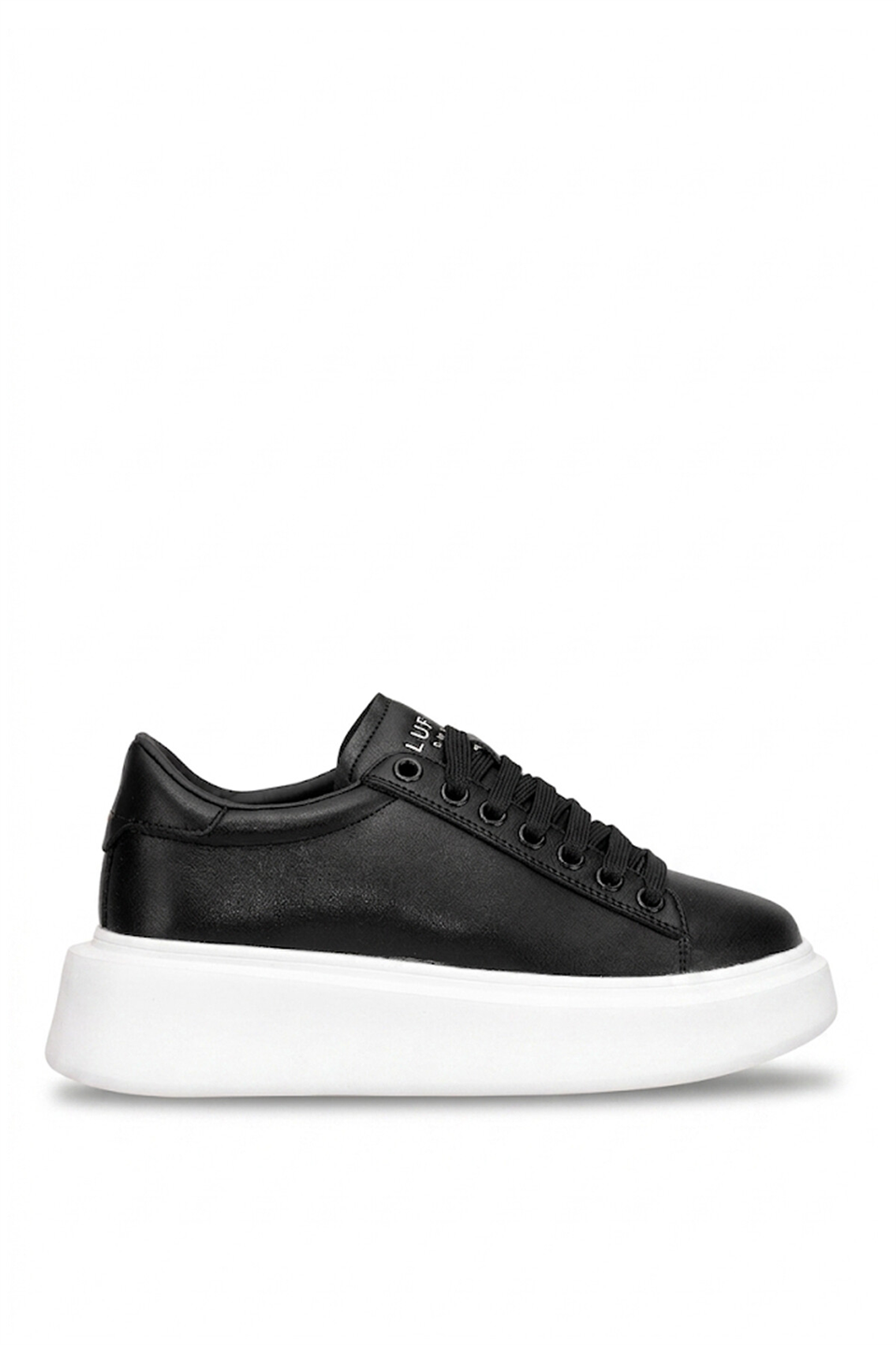 Lufian 121230109 Grace Kadın Hakiki Deri Klasik Sneaker Siyah