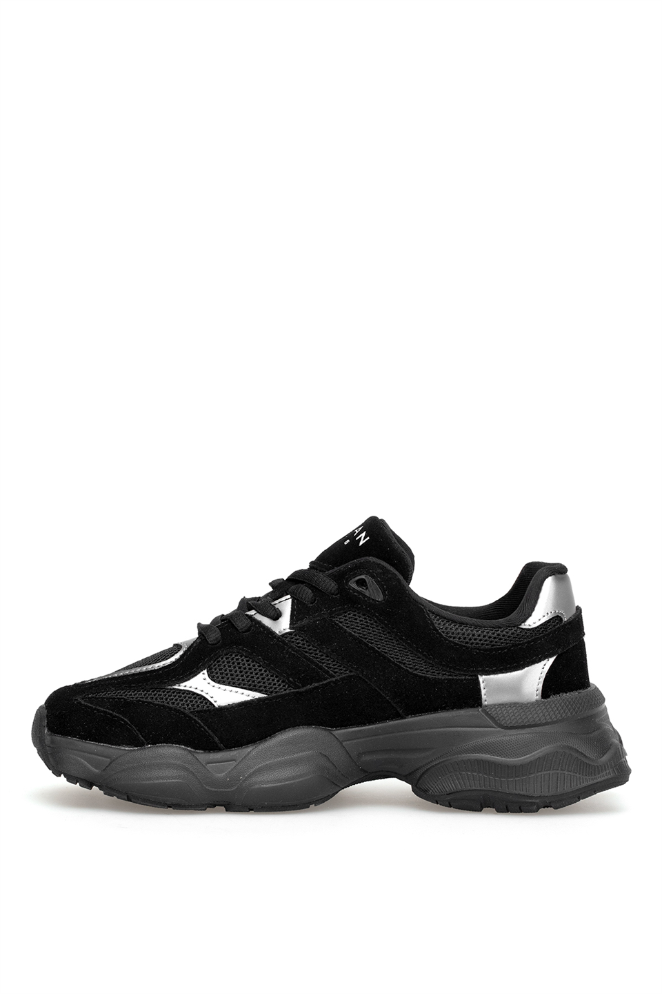 Lufian 122230036 Mery Kadın Hakiki Deri Klasik Sneaker Siyah