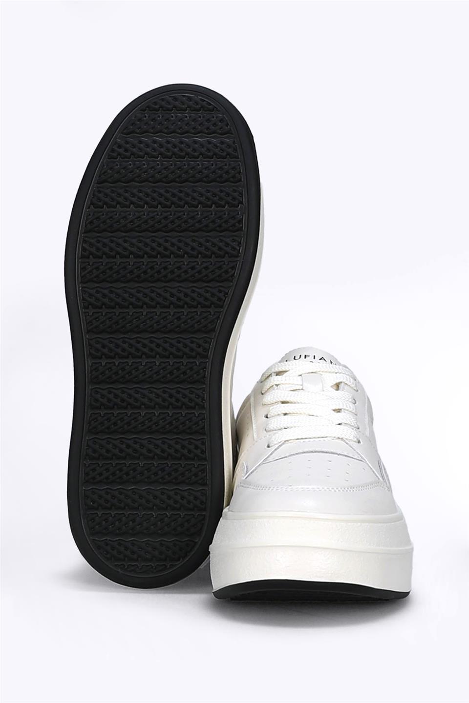 Lufian 122230040 Vanessa Kadın Hakiki Deri Klasik Sneaker Beyaz