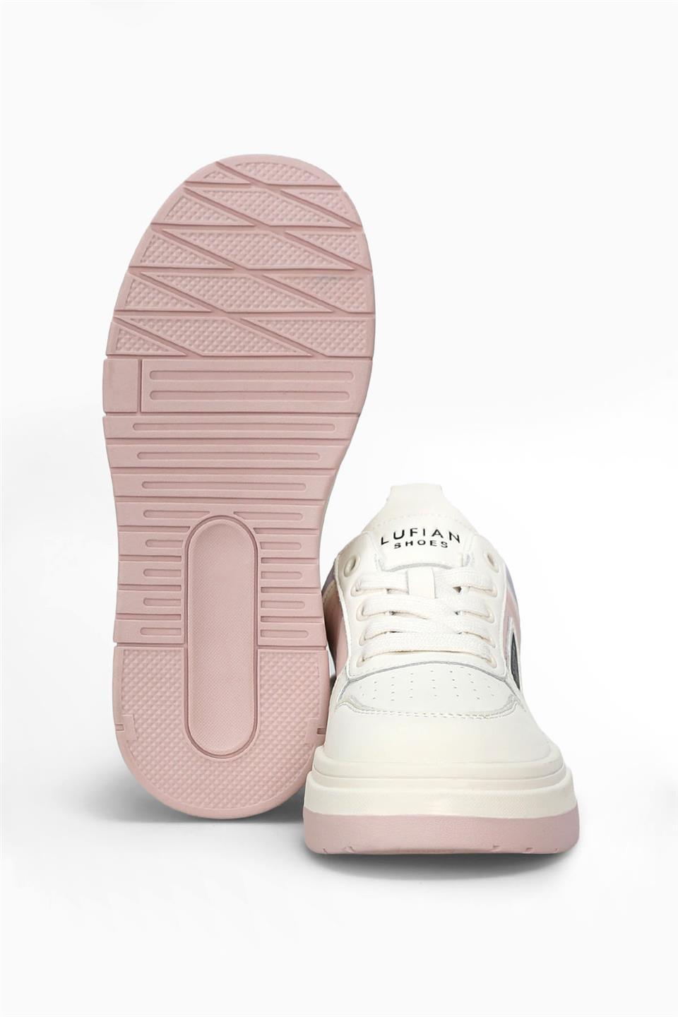 Lufian 122230050 Jennifer Kadın Hakiki Deri Klasik Sneaker Pembe