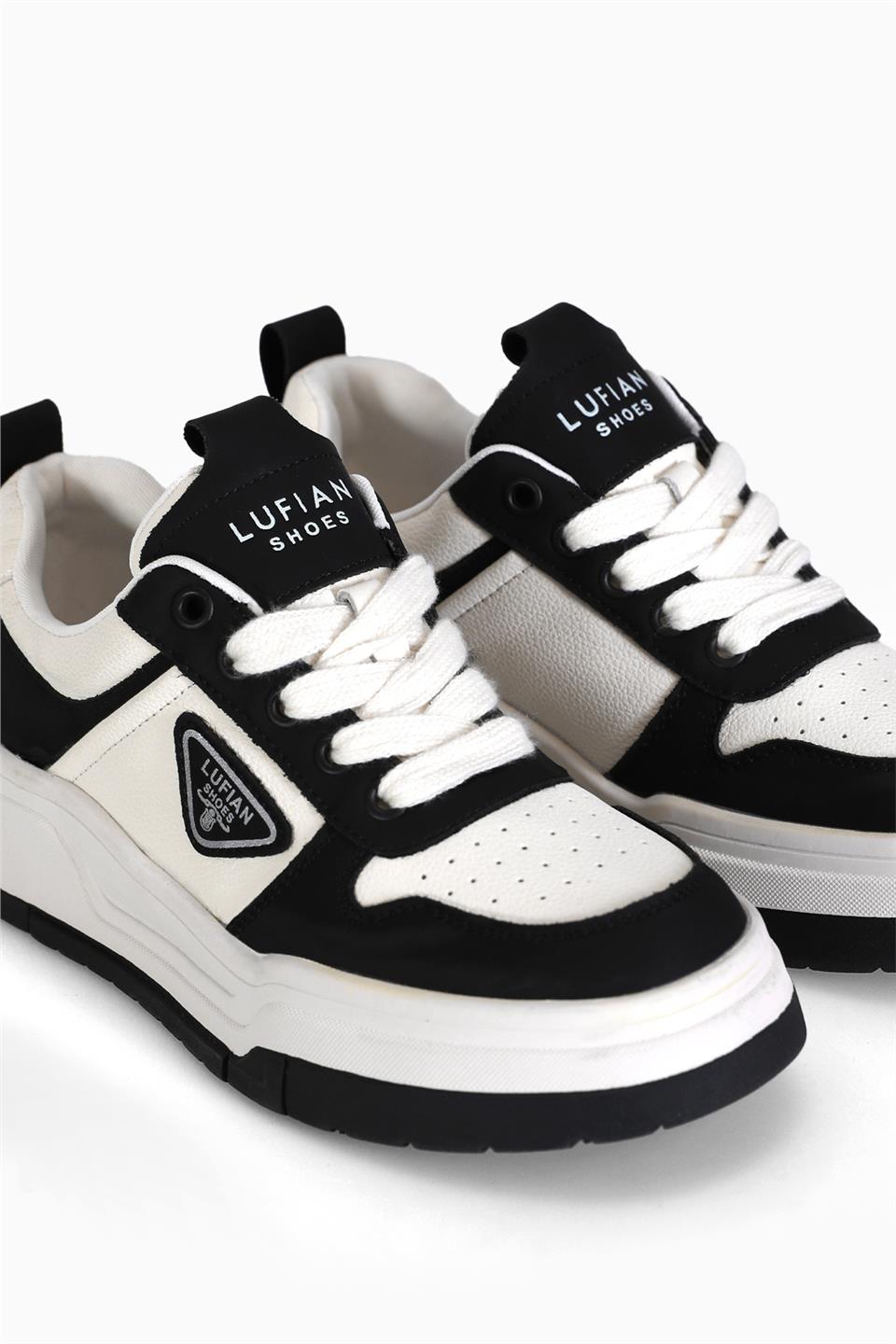 Lufian 122230050 Jennifer Kadın Hakiki Deri Klasik Sneaker Siyah