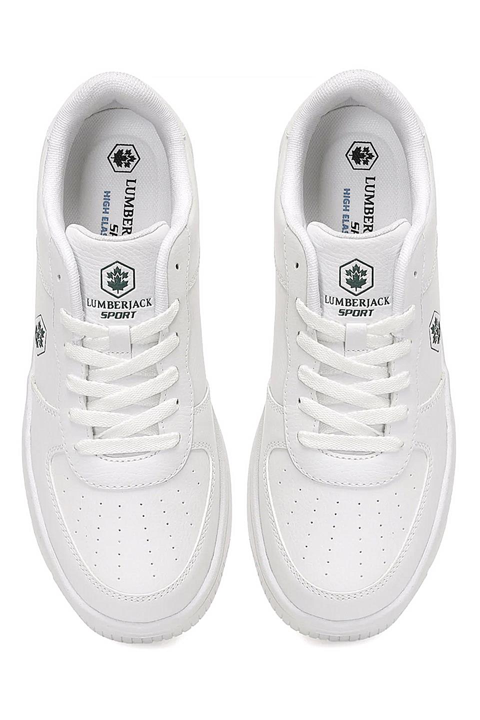 Lumberjack A102012650 5W Finster 5PR Erkek Klasik Sneaker Beyaz
