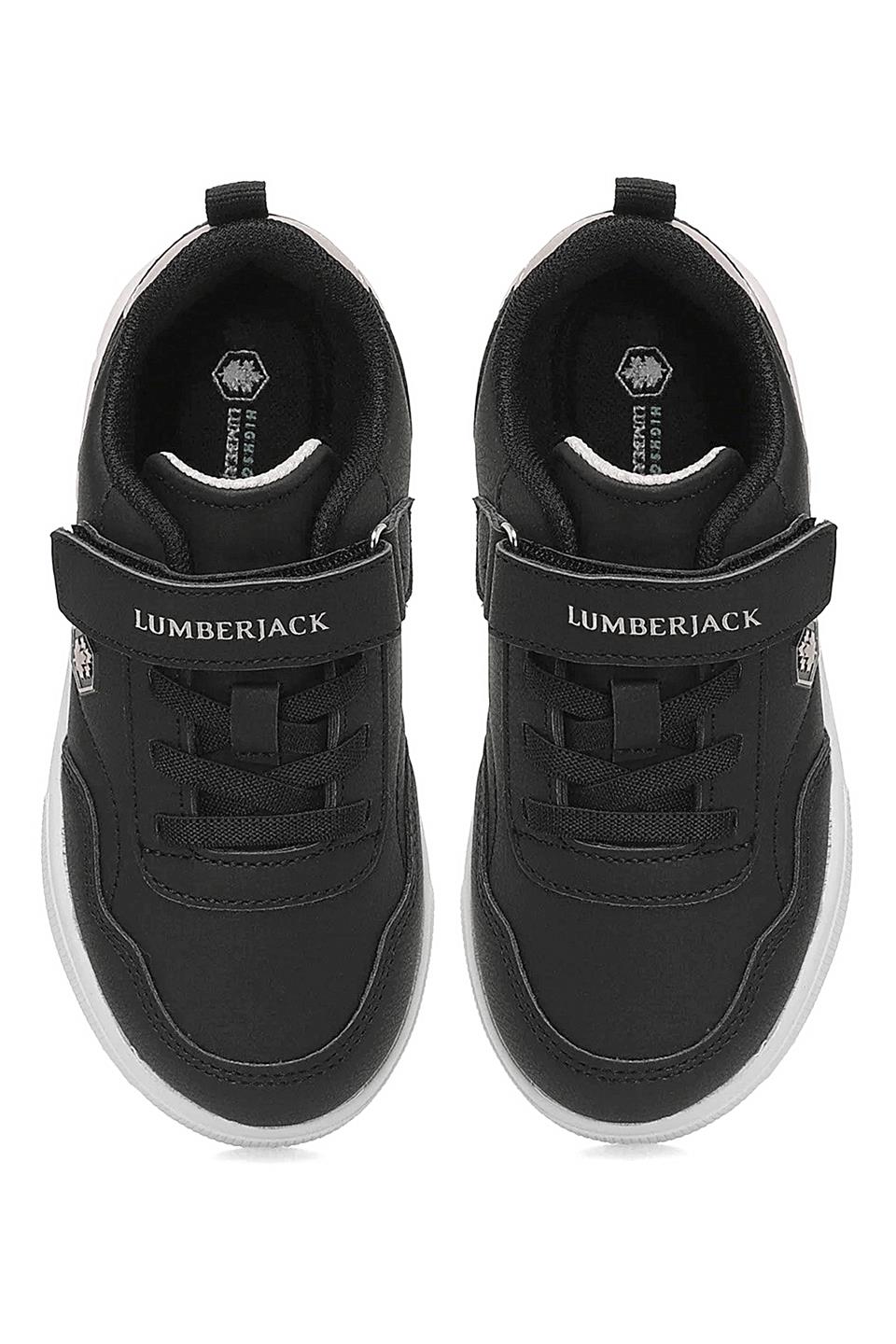 Lumberjack A102015729 5W Rich JR Kız Çocuk Klasik Sneaker Siyah - Pembe