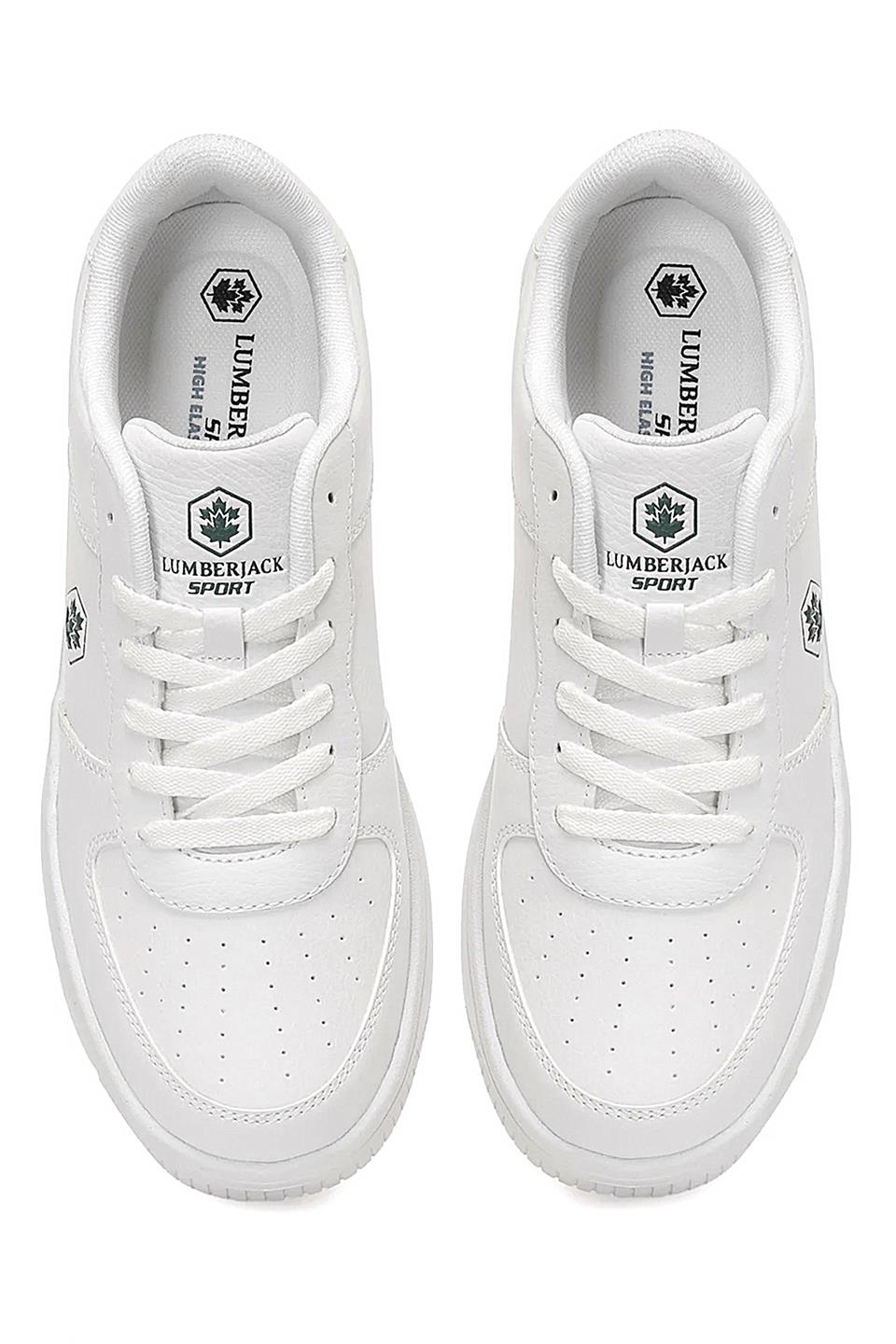 Lumberjack A102016541 5W Finster Wmn 5PR Kadın Klasik Sneaker Beyaz