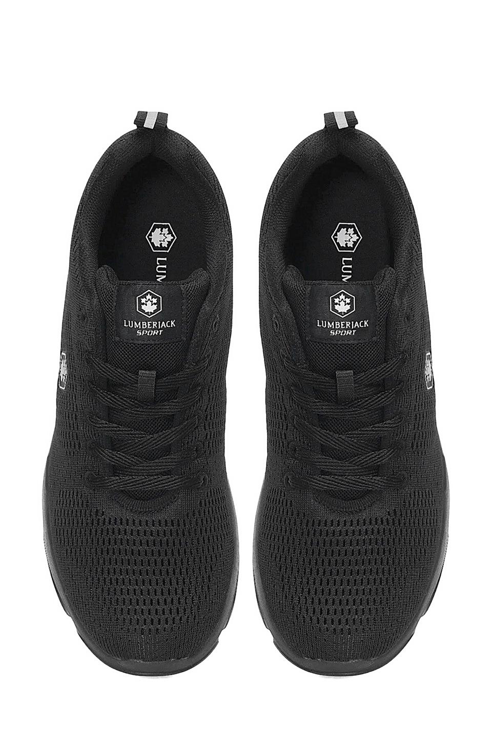 Lumberjack A102033336 5W Agatha 5PR Erkek Klasik Sneaker Siyah