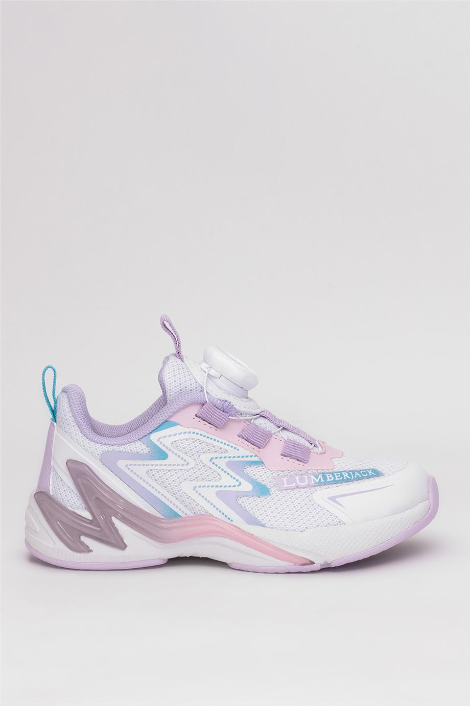 Lumberjack 101939663 5M Bank 5FX Patik Kız Çocuk Yürüyüş Ayakkabısı Beyaz