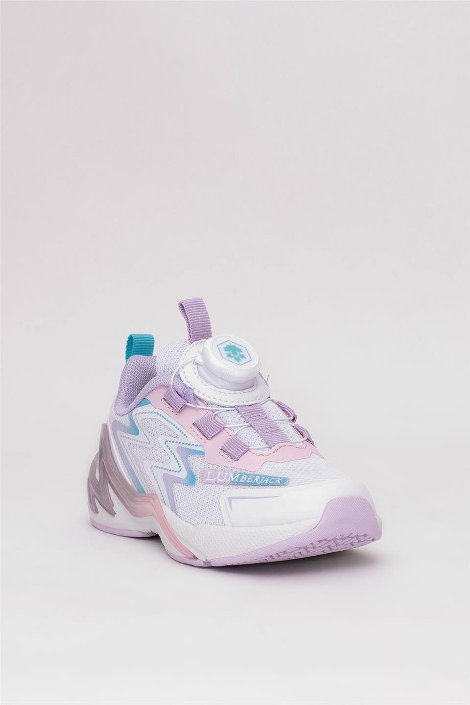 Lumberjack 101939663 5M Bank 5FX Patik Kız Çocuk Yürüyüş Ayakkabısı Beyaz