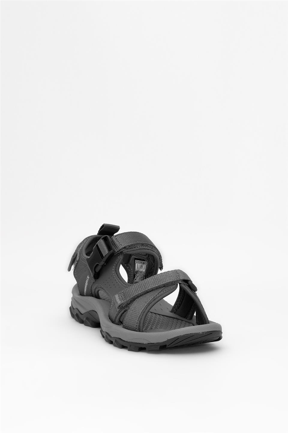 Lumberjack 101970880 5M Laggun 5FX Erkek Düz Sandalet Gri