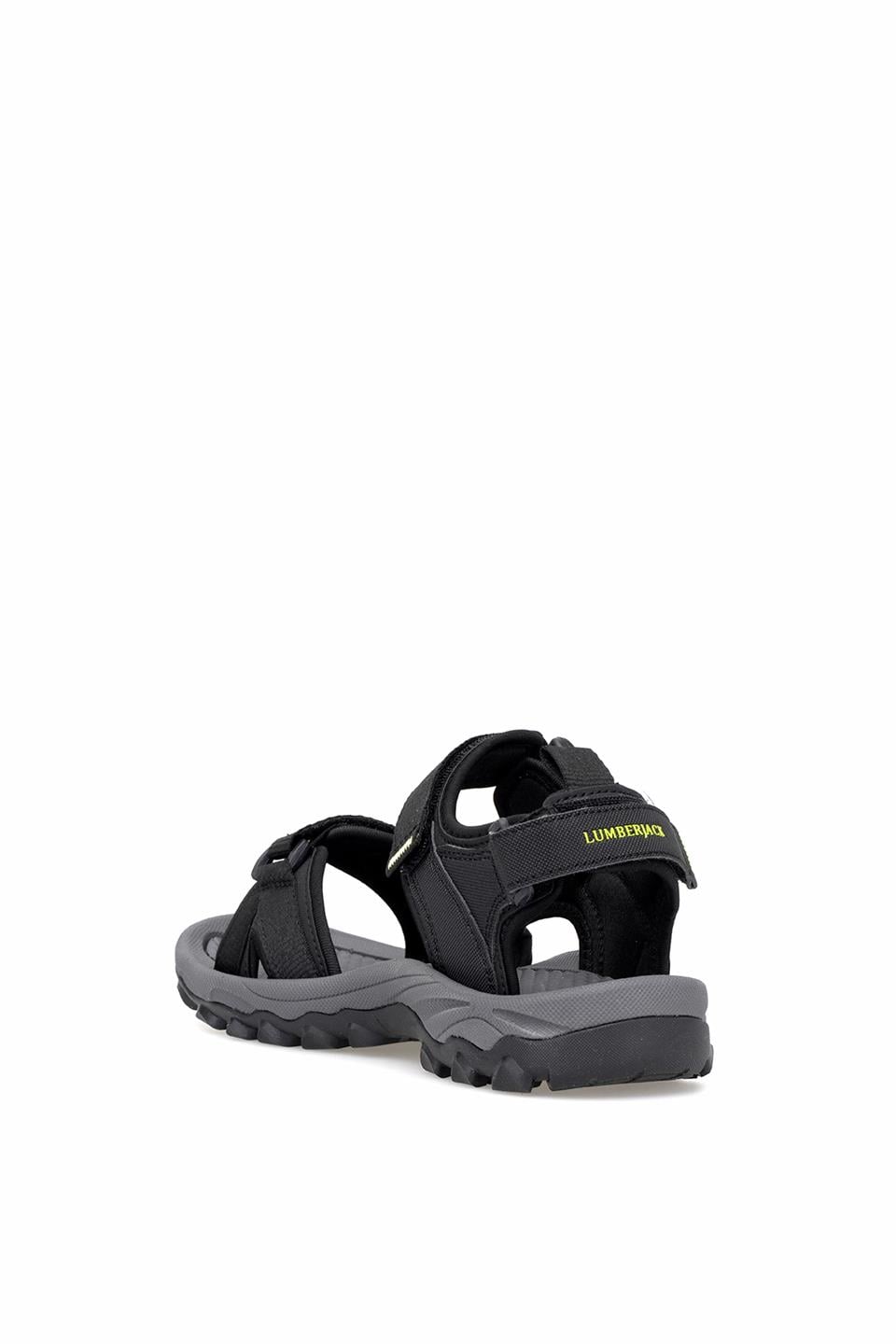 Lumberjack 101970881 5M Laggun 5FX Erkek Düz Sandalet Siyah